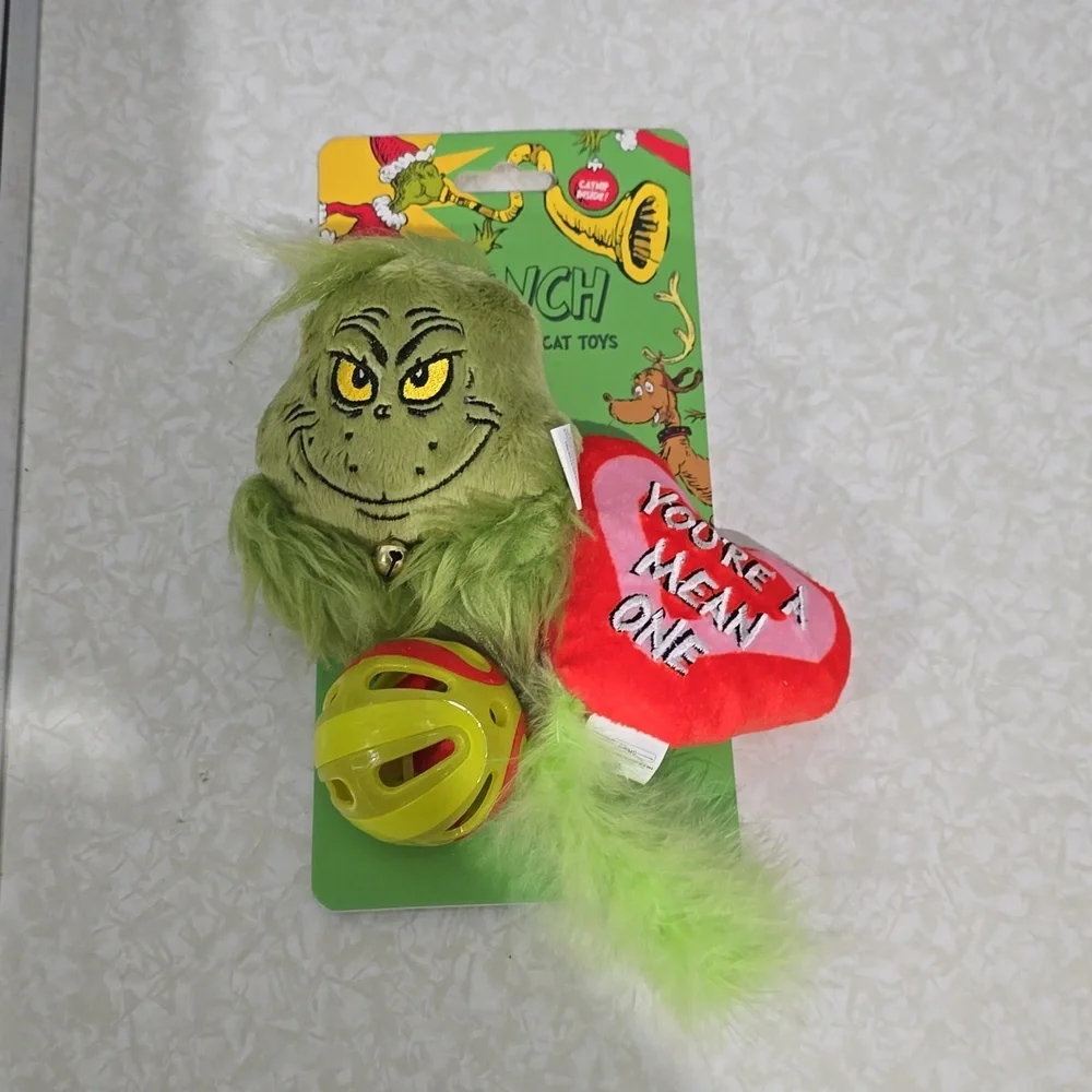 Grinch Christmas‎ Cat Toys NWT